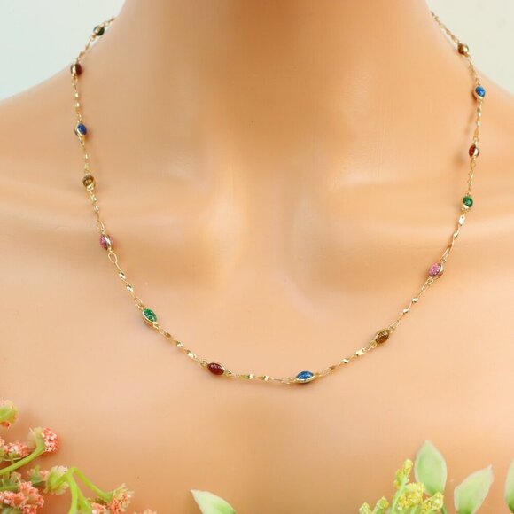 "New Beautiful Design Necklace Chain for Women/Girls, Gift, N869 - Picture 2 of 10